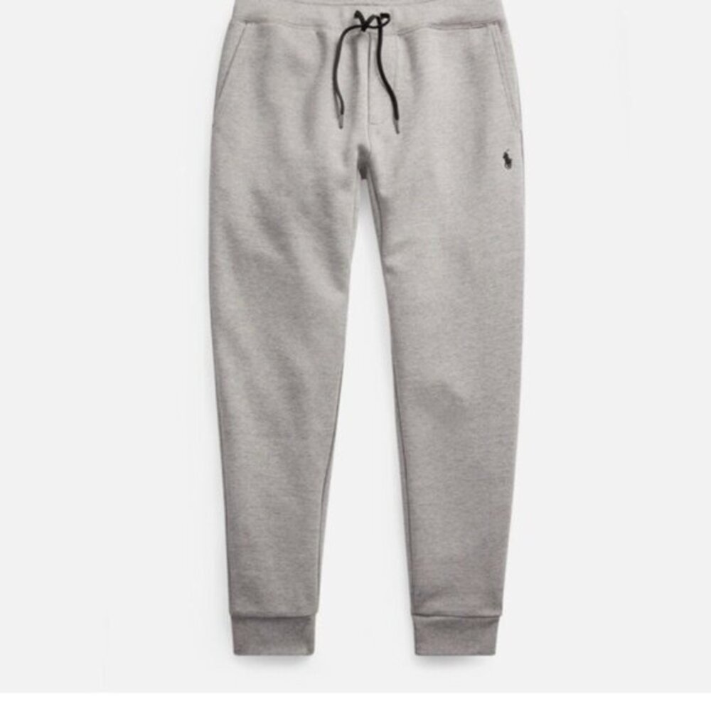 Polo Ralph Lauren Gray double knit tech fleece  Jogger Pants size small men